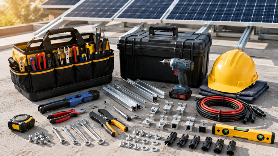 Bộ dụng cụ lắp đặt pin năng lượng mặt trời - Autosolar.vn