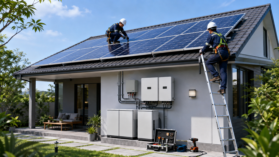 Các lưu ý khi lắp đặt hệ thống năng lượng mặt trời - Autosolar.vn
