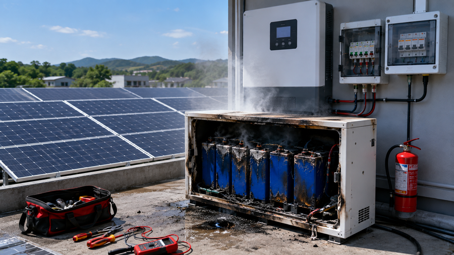 Cảnh báo nguy cơ cháy nổ khi dùng pin lithium giá rẻ và giải pháp xử lý hiệu quả - Autosolar.vn