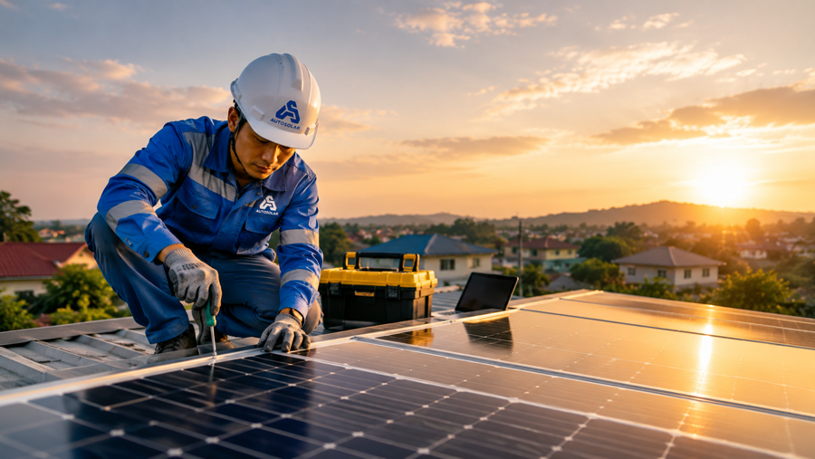 Dịch vụ bảo trì hệ thống điện mặt trời uy tín, an toàn cùng Autosolar - Autosolar.vn