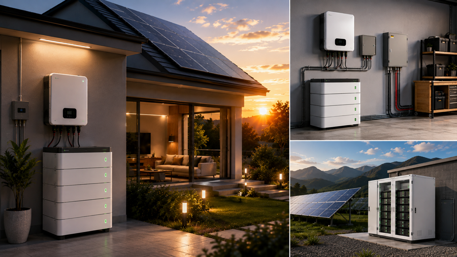 Ứng dụng và ưu nhược điểm của hệ thống lưu trữ năng lượng pin LiFePO4 - Autosolar.vn