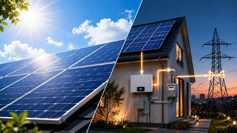 Ưu nhược điểm hệ thống điện năng lượng mặt trời hòa lưới - Autosolar.vn